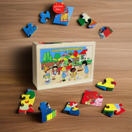 Пазл деревянный День Рождения ЛЭМ