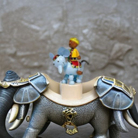 Рыцарь на слоне Goki