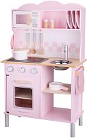 Игровой набор Кухня с электроплитой розовая New Classic Toys