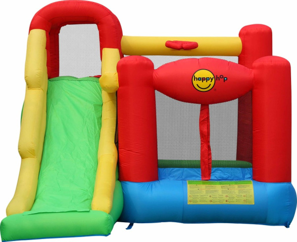 Надувной батут с горкой ИГРОВОЙ ЦЕНТР 6 в 1 Happy Hop