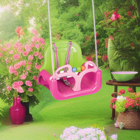 Качели подвесные САМБА малиновые Pilsan