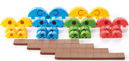 Конструктор Цирковые слоники, 32 детали Weplay