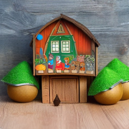 Набор ПЕРСОНАЖИ СКАЗКИ РЕПКА Краснокамская игрушка