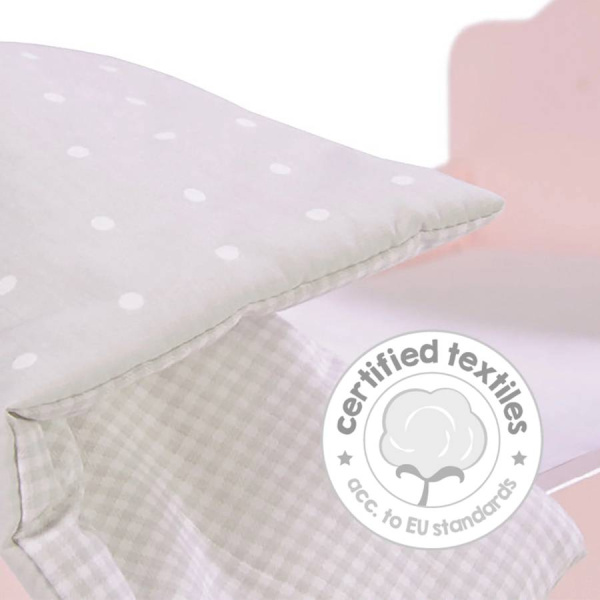 Кукольная колыбель Принцесса Софи розовая Roba