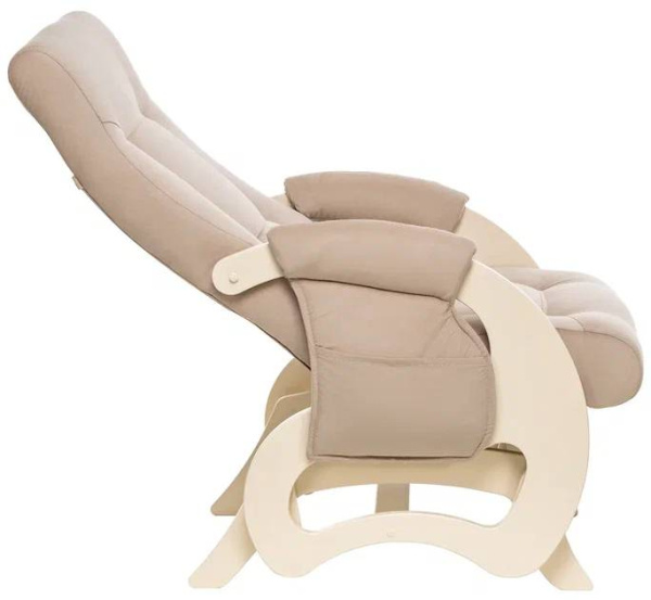 Кресло для кормления Milli Ария с карманами (дуб шампань, ткань V20)