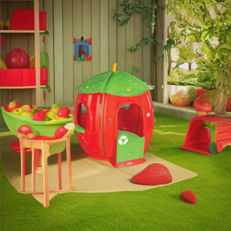Домик ФРУКТОВЫЙ красный Pilsan