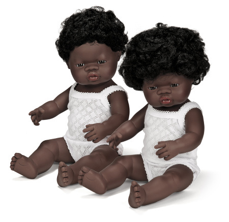 Кукла Девочка африканка 38 см