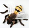 Игрушка мягкая Пчела 20 см LEOSCO