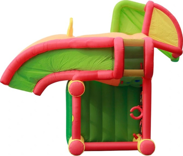 Надувной батут с горкой ИГРОВОЙ ЦЕНТР 11 в 1 Happy Hop