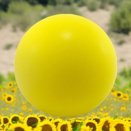 Мяч поролоновый желтый, 20 см Italveneta Didattica