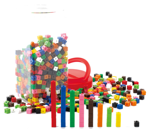 Конструктор Кубики соединяющиеся 1 см, 1000 штук