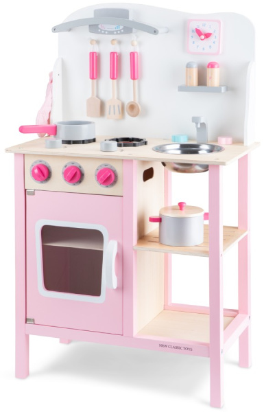 Игровой набор Кухня розовая New Classic Toys