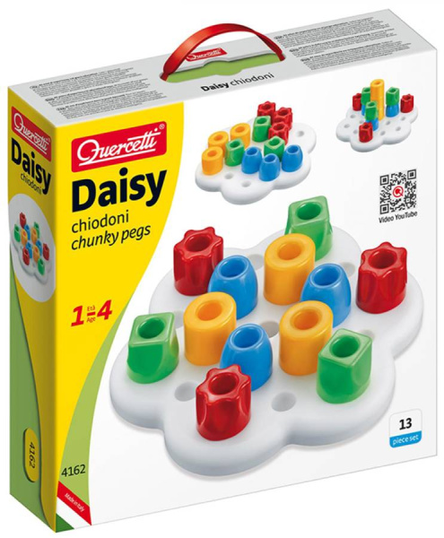 Конструктор Chunky Peggy 13 деталей Quercetti