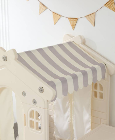 Домик-кафе пластиковый со столиком UNIX Kids Table Grey