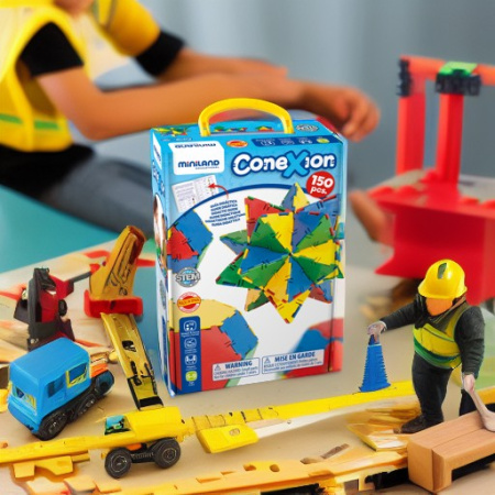 Конструктор Конэкшн (150 деталей) в чемоданчике