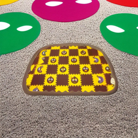 Мягкий пол универсальный СМАЙЛИКИ 33х33 см