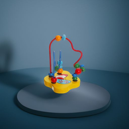 Крути, верти, перемещай РАЗНОЦВЕТНЫЙ ЛАБИРИНТ Bondibon