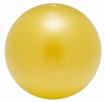 Мяч легкий OVER BALL 23 см желтый Ledraplastic