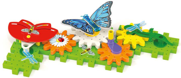 Конструктор Шестеренки Сад 30 деталей Quercetti