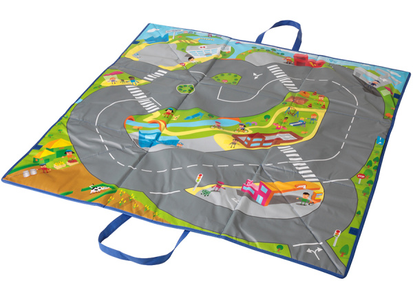 Игровой коврик-ящик складной Miniland