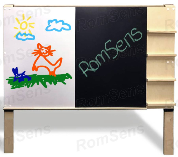 Двухстороний тактильный стенд