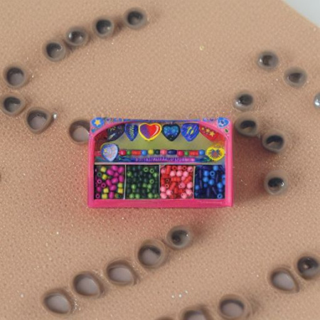 Бусины для нанизывания СЕРДЕЧКИ Woody