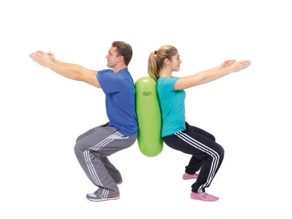 Тренировочный ролик надувной Traning Roll 24х70 см Ledraplastic