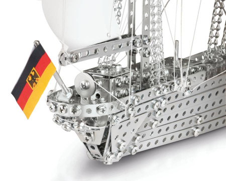 Металлический конструктор Парусник 1520 деталей Eitech