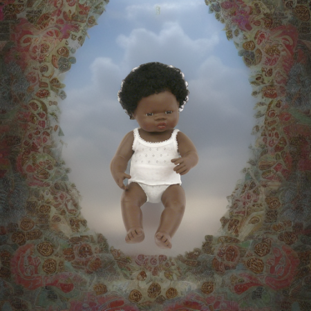 Кукла Девочка африканка 38 см