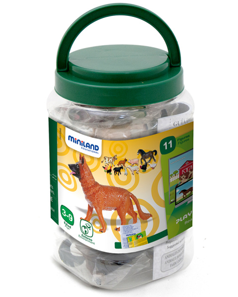 Домашние животные, 11 фигурок Miniland