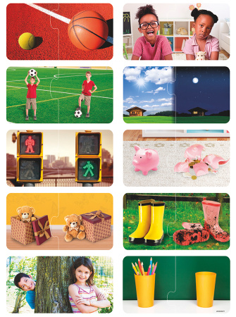 Игра-пазл Противоположности, 20 элементов Miniland