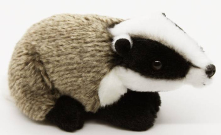 Игрушка мягкая Барсук 17 см LEOSCO