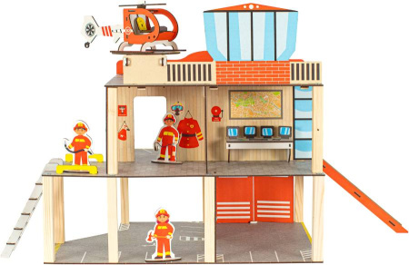 Парковка деревянная Служба спасения M-WOOD