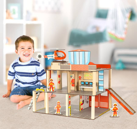 Парковка деревянная Служба спасения M-WOOD