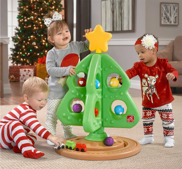 Игровой набор Моя первая Новогодняя елочка Step 2