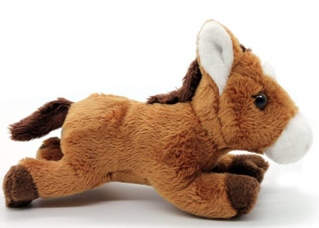Игрушка мягкая Лошадка 15 см LEOSCO