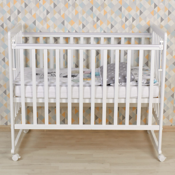 Кроватка детская 323-01 белая Фея