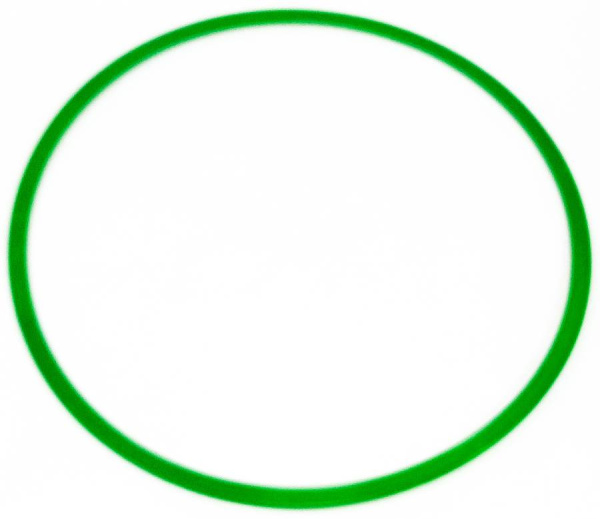 Обруч гимнастический плоский 50 см, 1 штука Тех-пласт