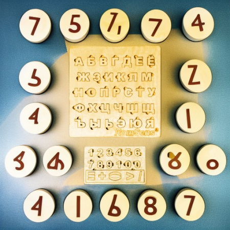 Набор Азбука-цифры