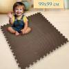 Мягкий пол универсальный Плетенка 33х33 см коричневый Eco-cover
