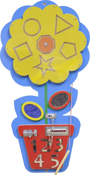 Набор бизибордов Цветы, 4 штуки Romsens