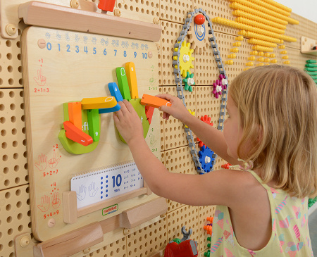 Панель настенная Считаем по пальцам Masterkids