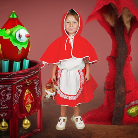 Красная шапочка, рост 104 Lipta TDP