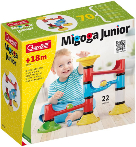 Конструктор-серпантин Migoga Junior 22 детали Quercetti