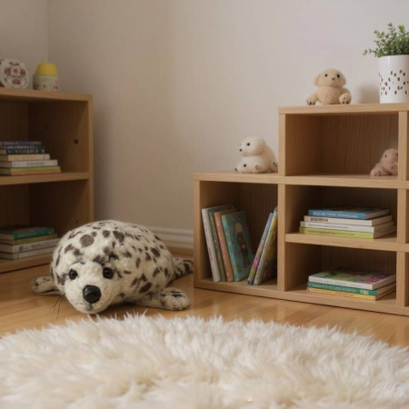 Игрушка мягкая Нерпа 32 см LEOSCO