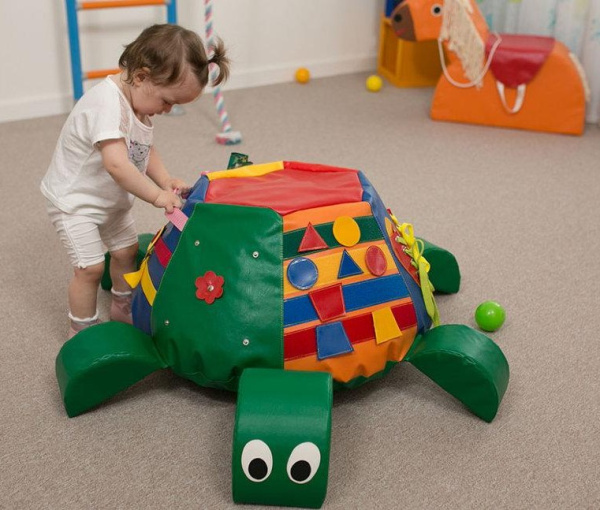 Модуль мягкий развивающий Черепаха Romana