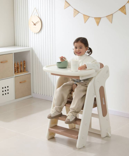 Стул для кормления UNIX Kids 3 steps Cocoa