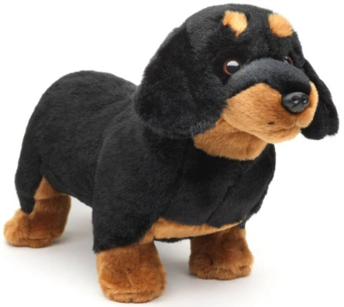 Игрушка мягкая Такса 28 см LEOSCO