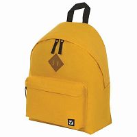 Рюкзак универсальный сити-формат желтый 20 литров, 41х32х14 см