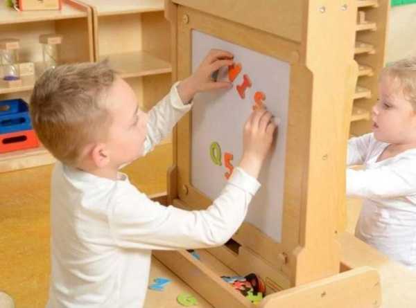 Панель Доска для рисования 2 в 1 Masterkids